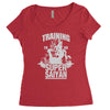 training to go super saiyan Women's Triblend Scoop T-shirt