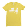 bernese mountain dog Ladies Fitted T-Shirt