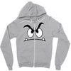 mad face Zipper Hoodie