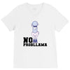 no probllama V-Neck Tee