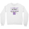 i crochet so i don't choke people save a life, send yarn Crewneck Sweatshirt
