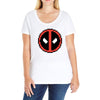 anime dead pool Ladies Curvy T-Shirt