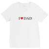 I LOVE YOU DAD V-Neck Tee
