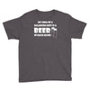 a balanced diet is a beer in each hand Youth Tee