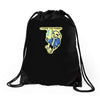 sans' humor Drawstring Bags