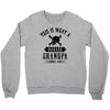 This is What a Badass Grandpa Looks Like Crewneck Sweatshirt