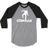 schranz dj , hacke, musik 3/4 Sleeve Shirt
