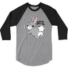kiss my soft ass 3/4 Sleeve Shirt