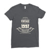 premium vintage 1997 classic perfectly aged limited edition Ladies Fitted T-Shirt
