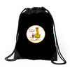 calvin hobbes Drawstring Bags