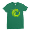 alien ouroboros Ladies Fitted T-Shirt