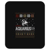 santa aquarius christmas ugly t shirts Mousepad