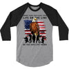Honor Those Who Place Their Life On The Line 3/4 Sleeve Shirt