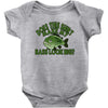 bass look big Baby Onesie