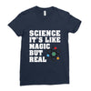 Science It's Like Magic But Real Ladies Fitted T-Shirt