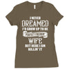 Perfect Freakin Wife Ladies Fitted T-Shirt