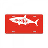Auntie Shark License Plate
