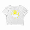 banana minion despicable nana Crop Top