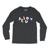 vowel party time Long Sleeve Shirts