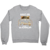 august girl is a perfect combination of princess and warrior Crewneck Sweatshirt