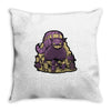 traveling wonderland Throw Pillow