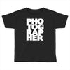 photographer Toddler T-shirt