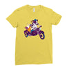 fast food Ladies Fitted T-Shirt