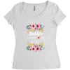 Daddy's Girl Women's Triblend Scoop T-shirt