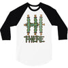 hi there 3/4 Sleeve Shirt