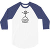 i pooped today 3/4 Sleeve Shirt
