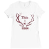 my design Ladies Fitted T-Shirt