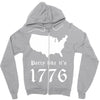 party like it's 1776 Zipper Hoodie