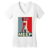 beaker meep poster, ideal birthday gift or present Women's V-Neck T-Shirt