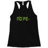nope o'clock Racerback Tank