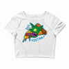 pizza time! Crop Top