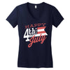 happy 4th of july Women's V-Neck T-Shirt
