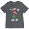 today is leg day V-Neck Tee