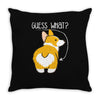 guess what Throw Pillow