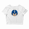 mecha mega rocks Crop Top