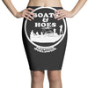 boats and hoes Pencil Skirts