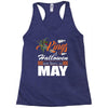Halloween Kings Are Born In May Racerback Tank