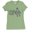 opa logo Ladies Fitted T-Shirt