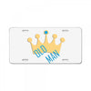 old man License Plate
