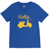 retro kult vespa 50 t shirt scooter roller s m l xl xxl V-Neck Tee