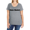 home skooled Ladies Curvy T-Shirt