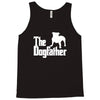 the dogfather  nerd retro der pate godfather fun Tank Top