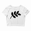 daun hitam Crop Top