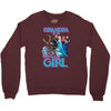 grandpa of the birthday girl Crewneck Sweatshirt