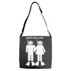 never dive alone scuba diving Adjustable Strap Totes