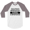 running is importanter 3/4 Sleeve Shirt